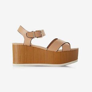 Crisscross Platform Sandals